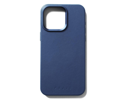 Etui do telefonów MUJJO FullLeather Case iPhone 15 Pro Max MagSafe blue ICMUJJOCL041BL